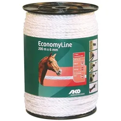 AKO, Gartenzaun, fence rope white 200m X8112488