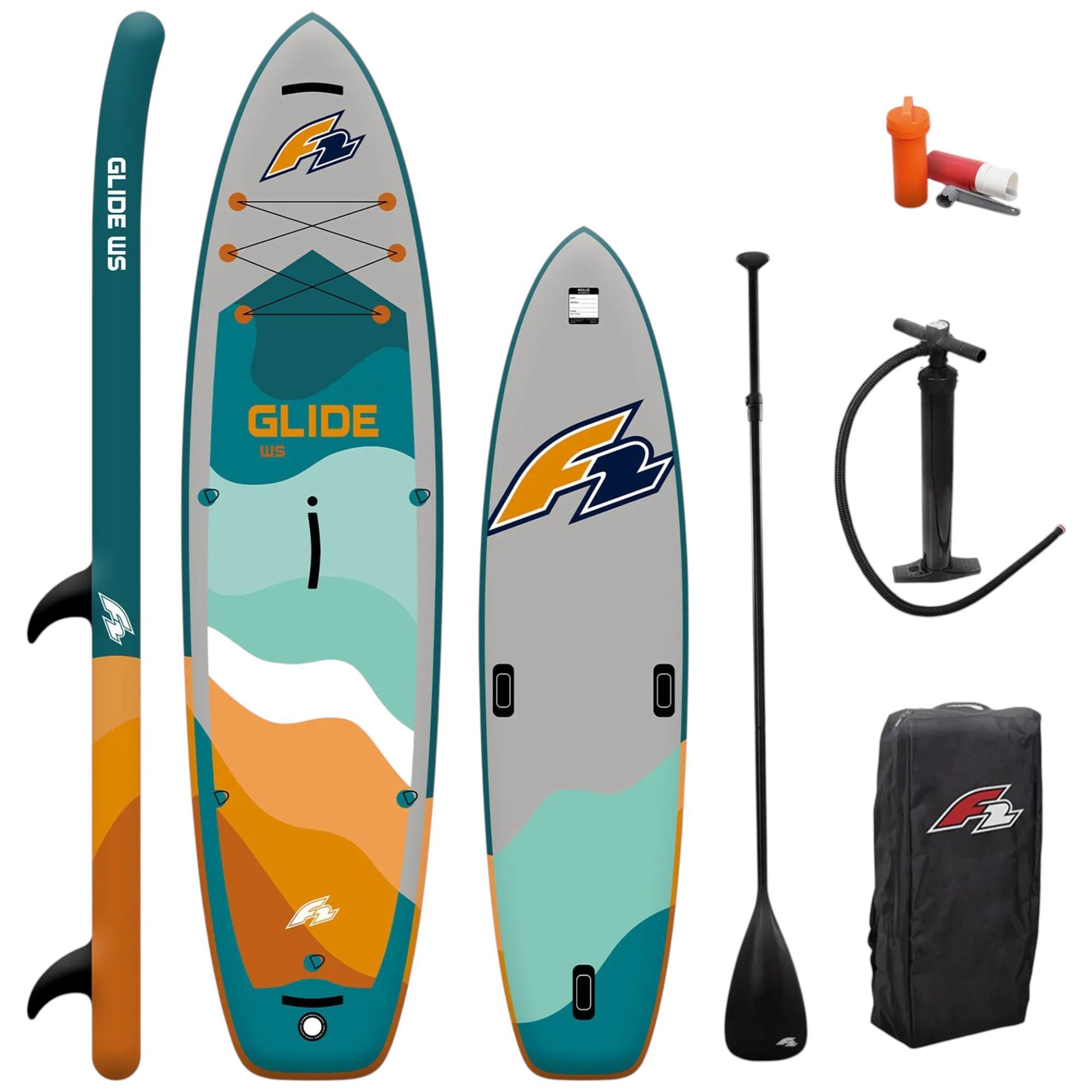 F2 SUP Stand Up Paddle Board Glide WS 10'8'' Petrol