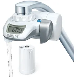 Das Wasserfiltrationssystem Brita On Tap Pro V-MF umfasst eine 600-l-Filterkartusche