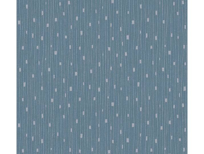 RETRO BEHANG Modern - blauw zilver - A.S. Création The Bos