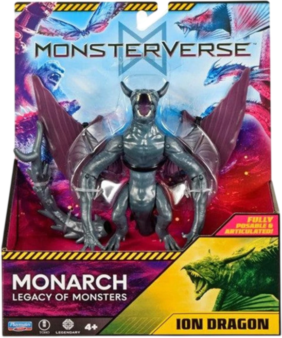 Playmates Toys Playmates Monsterverse Monarch: Legacy of Monsters Ion Dragon Action Figure - 4 years and over - ABS plastic - Action Figure