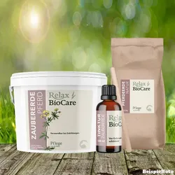 Relax Biocare Zaubererde - Zur Abdeckung von Zubildungen und krustigen Hautveränderungen - 0,6 kg