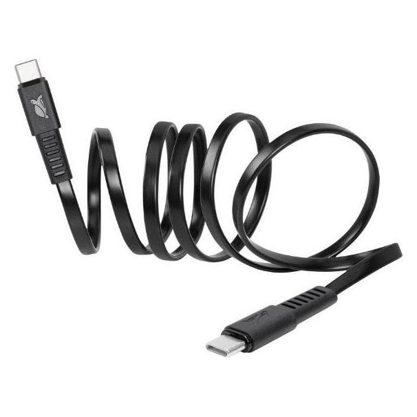Rivacase Flaches Ladekabel (1.20 m, USB 2.0, 60 W) (PS6005BK12)