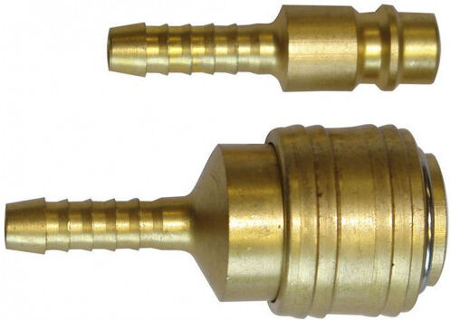 GÜDE G§UDE Raccord rapide et raccord cannelé pour tuyau air comprimé diam 9 mm 41008
