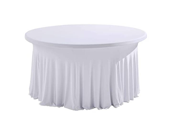 MobEventPro Elastischer Bezug für runde Tische, Durchmesser 180 cm