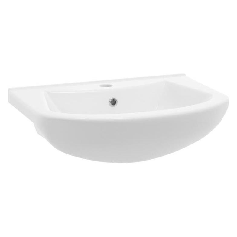 Deftrans Washbasin Ceramic Tomaso 60 Whi (460 mm) (1565)