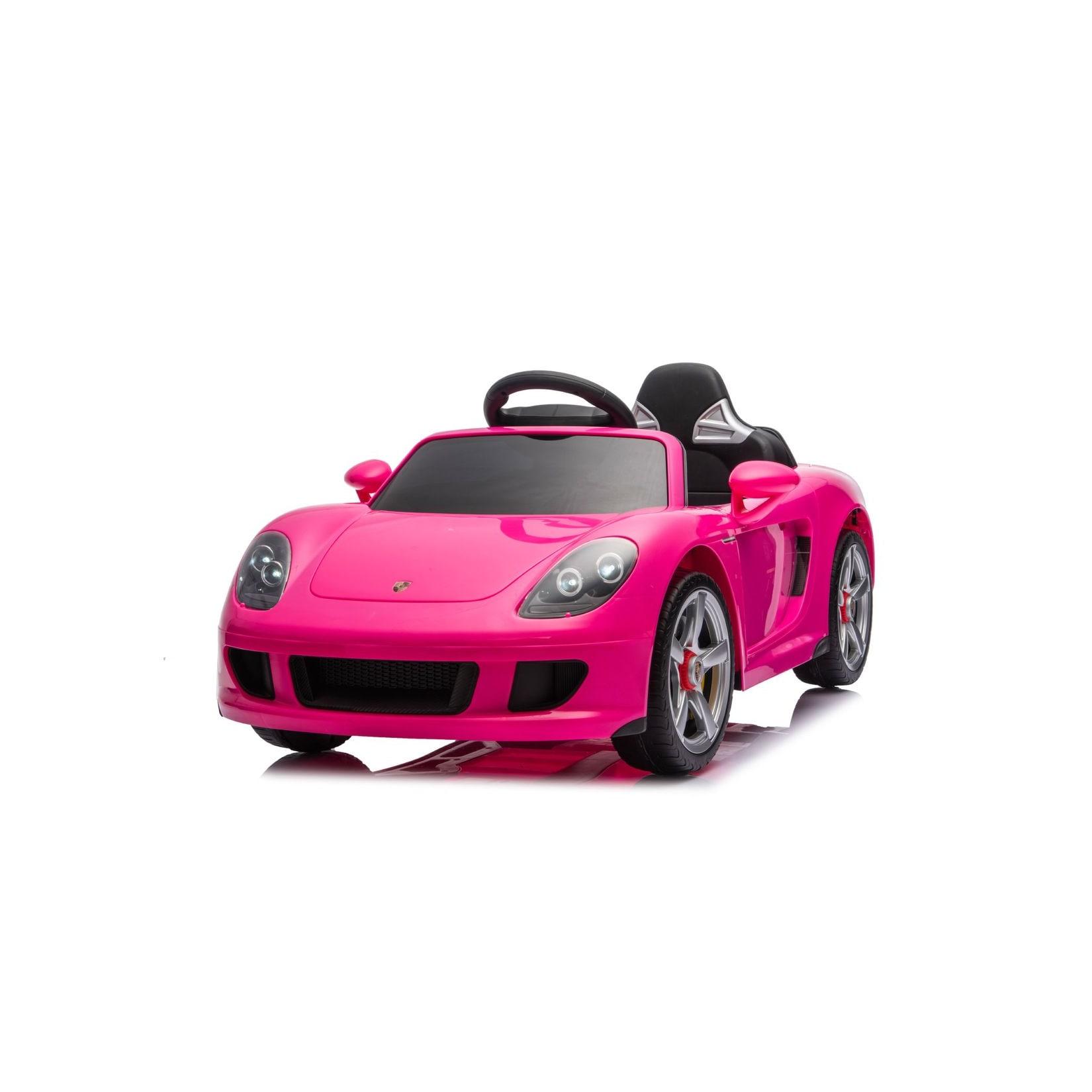 Chipolino Kinderelektroauto Porsche Carrera GT Fernbedienung Bluetooth 2 Motoren rosa