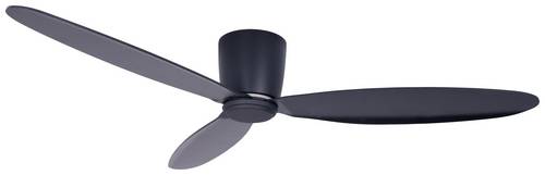 Lucci AIR Radar CTC Deckenventilator 35W (Ø x H) 132cm x 20cm Schwarz mit Fernbedienung