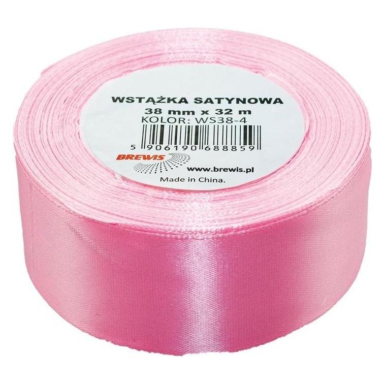 Brewis Hellrosa Satinband 38mmx32m (40953302)