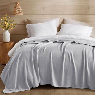 Jla Home/Bed Elegance Blanket, Twin, Gray
