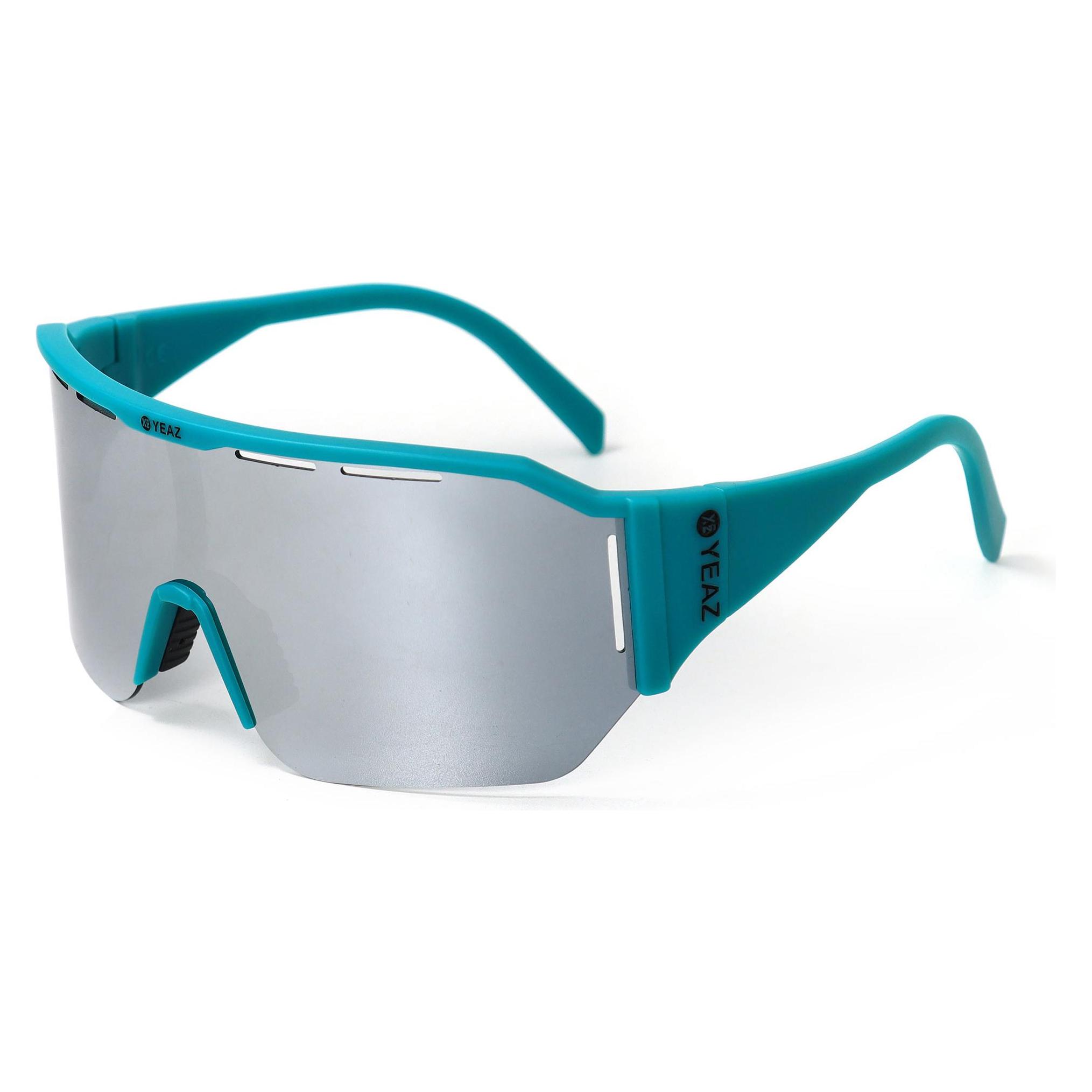 Yeaz SUNVIBE Sport goggles matt green / mirror silver (Grün, Silber) (34233481)
