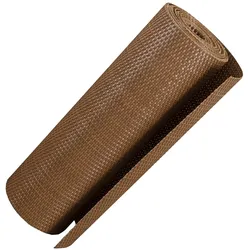 NYVI Polyrattan Balkon Sichtschutz Privafence - Balkonbespannung - UV-fest, Witterungsbeständig, Blickdicht 300x90 cm Honig