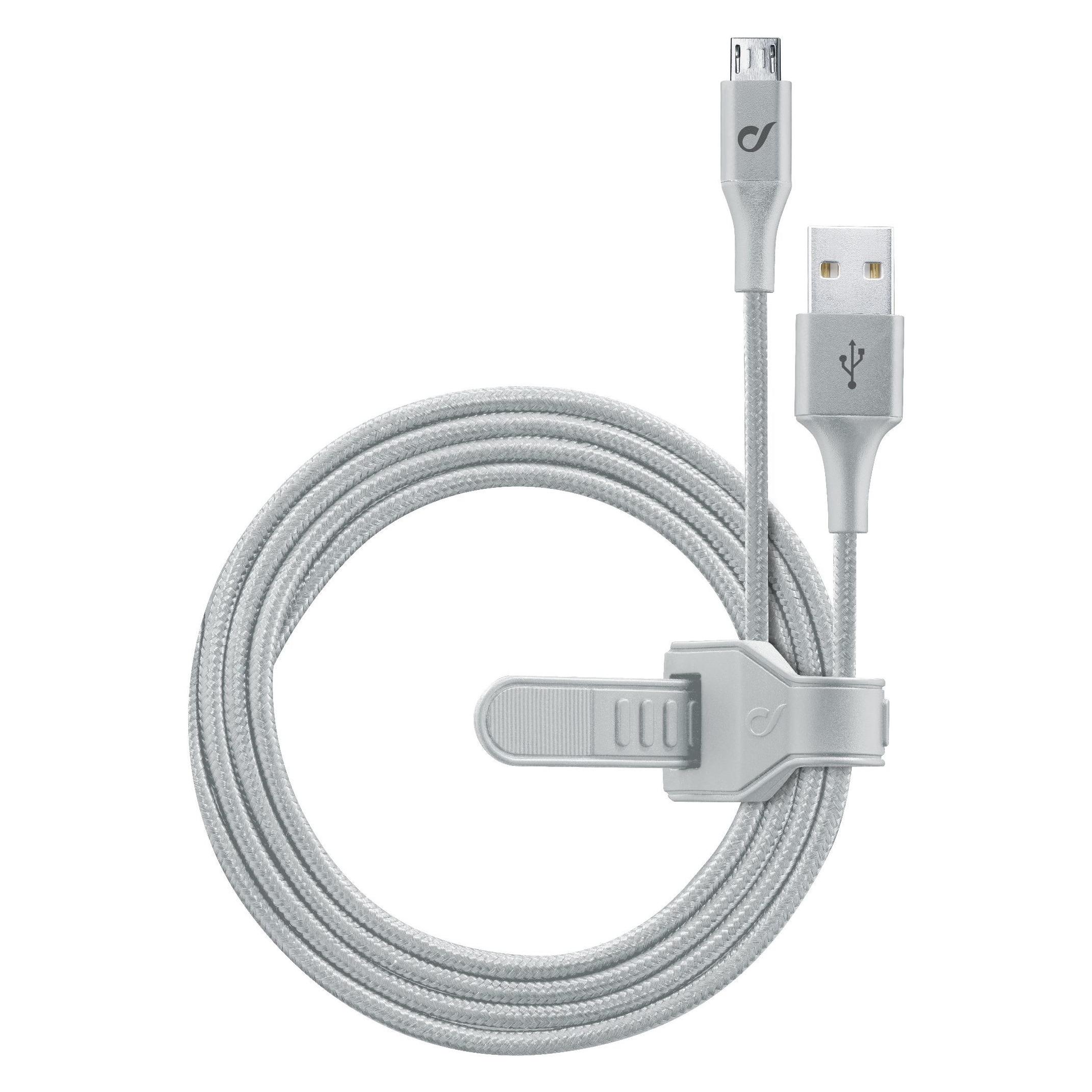 Cellularline Strip Cable 120cm - MICRO USB (1.20 m) (USBDATANLLMUSB1MS)