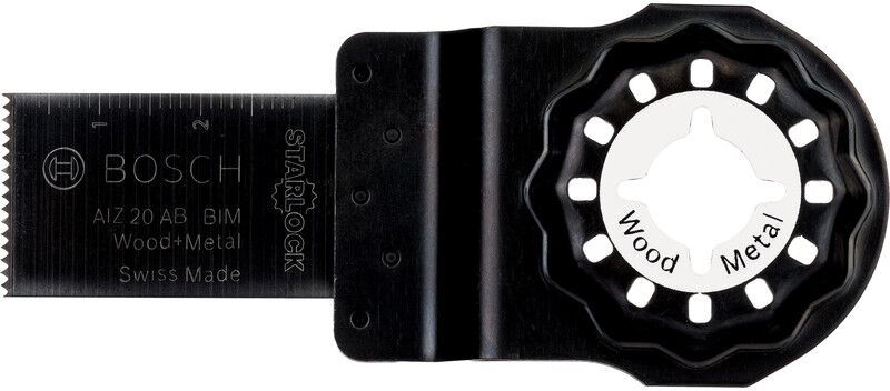 Bosch Starlock hout & metaal invalzaagblad BIM 20x30mm