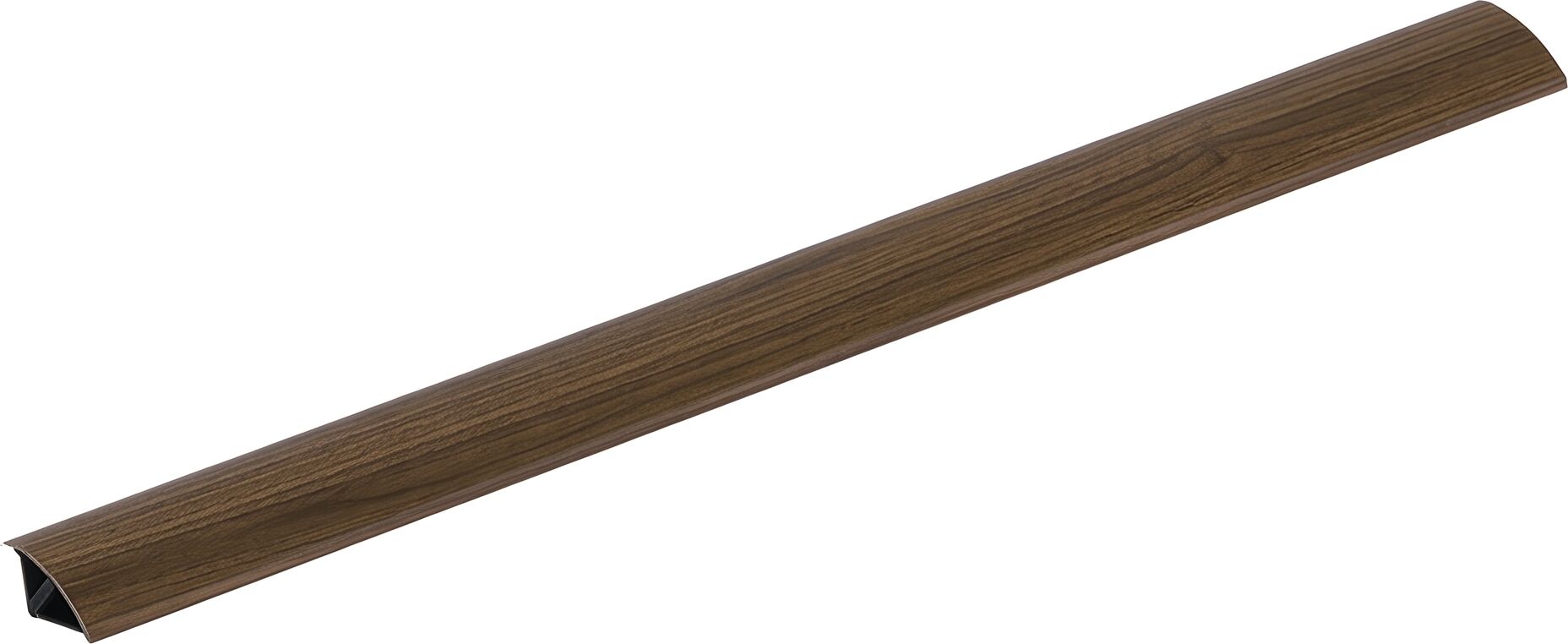 Abschlussleiste KOCHSTATION "Wandabschlussleisten", braun (walnuss braun), 400cm, MDF-Trägerplatte, Wandabschlussleisten, in verschiedenen Breiten, Stärke 3,1 cm