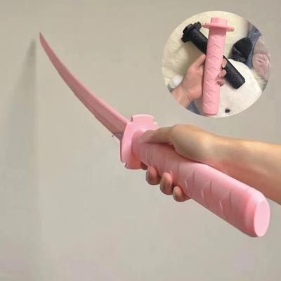 Friendly Fresh Finds Stretchable Katana Toy Retractable Gravity Sword For Decompression & Creative Fun black