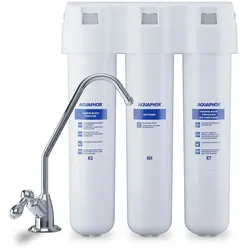 Aquaphor Aquaphor Aktivkohle-System - für Wasser - dreistufig - 2l/min - inkl. Wasserhahn