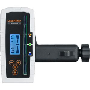 Laserliner Laser-Empfänger 028.75, SensoLite 410, 400m Reichweite, Magnet, rote & grüne Laserlinien