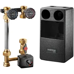 Oventrop Kessel-Anbindesystem 1357270 DN 25, ohne Pumpe, mit Pumpenkugelhahn