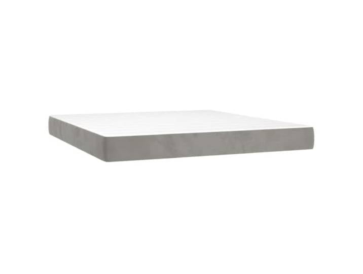 TUERYAFEK Taschenfederkernmatratze Samt 180x200x20 cm Mittel Weicher Samtbezug, geräuschdämpfende Federn, stützender Schaumstoff, für Rücken- und Bauchschläfer