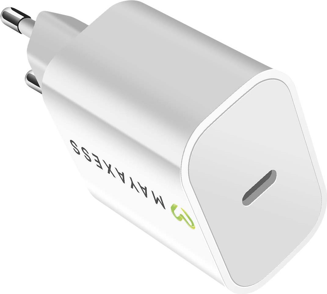 Avizar USB-C snellader 20W voor iPhone 17, 17 Pro, 17 Pro Max en 17 Air, wit