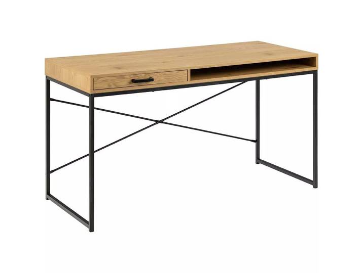 mutoni - Schreibtisch Multiple Bronx natur 140, One Size, Braun