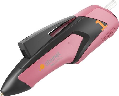Steinel Mobileglue 1007-S R Akku-Heißklebestift inkl. Ladegerät, inkl. Ladekabel, inkl. Ladestand-Anzeige, Eco-Modus 7mm 30W 3.6V