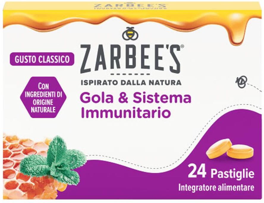 KENVUE ITALIA SPA Zarbee’s Gola e Sistema Immunitario, 24 Pastiglie