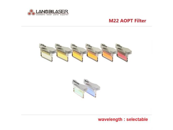 Filtre M22 pour laser L-u-m-e-n-i-s AOPT / Technologie Sapphire-Cool / Remplacement rapide / Excellente compatibilité.