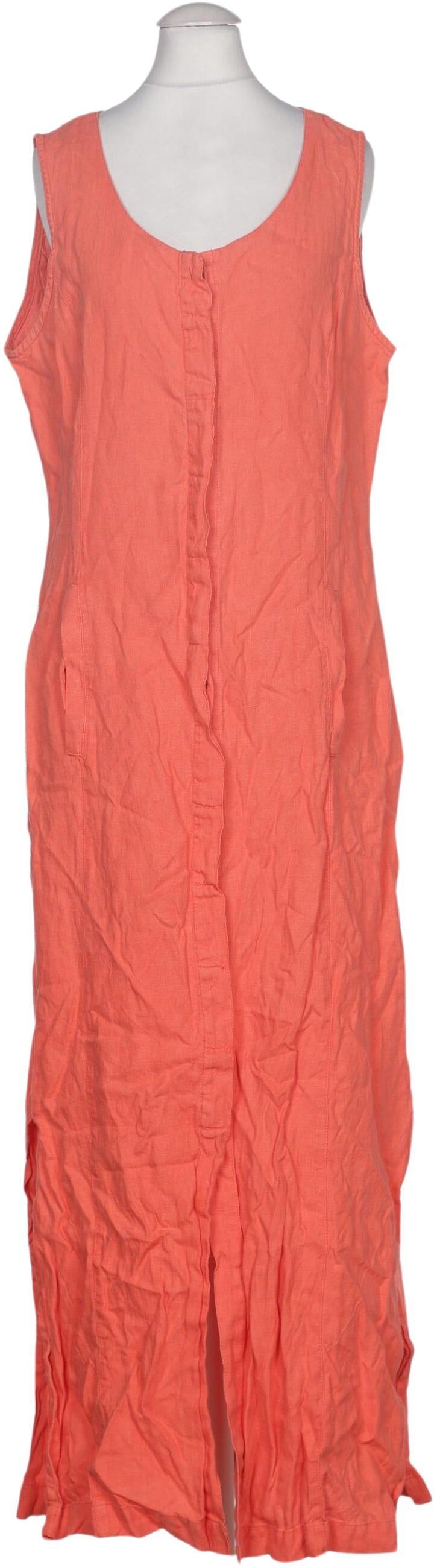 Jackpot Damen Kleid, Orange, Gr. EU 40, Leinen - Second Hand