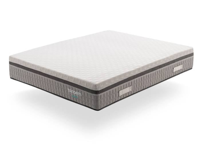 Matelas ressorts et mémoire de forme ferme Tandem - Basika