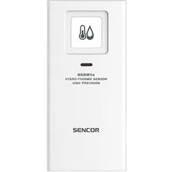 Sencor Sensor für SWS 8600 9898 12500 16600, Wetterstation Zubehör, Weiss