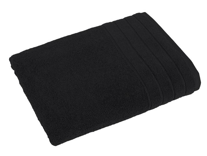 Badehandtuch SIERRA 70x140cm schwarz