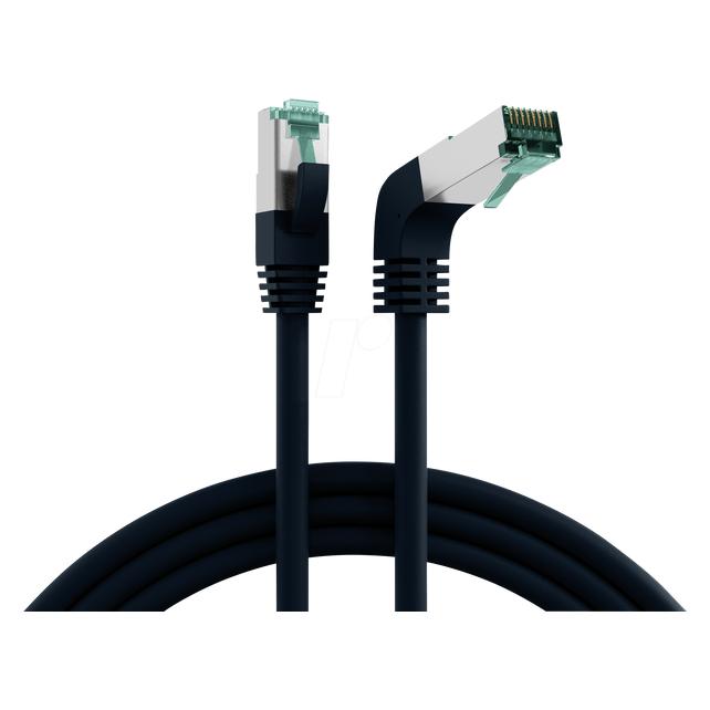 EFB Elektronik Patchkabel S/FTP (S/FTP, CAT6a, 0.50 m) (MK6001W.0)
