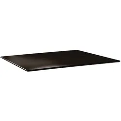 Topalit Smartline rechteckige Tischplatte Wenge 120 x 80cm