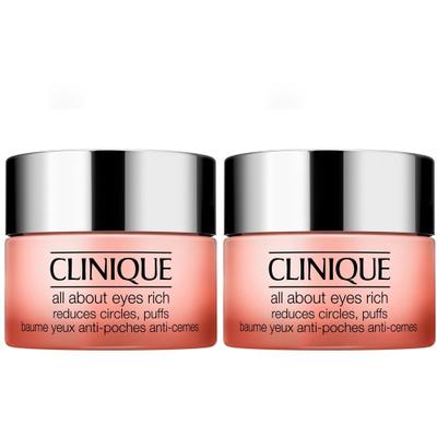Clinique All About Eyes Rich Jumbo x2 2x30 ml Creme