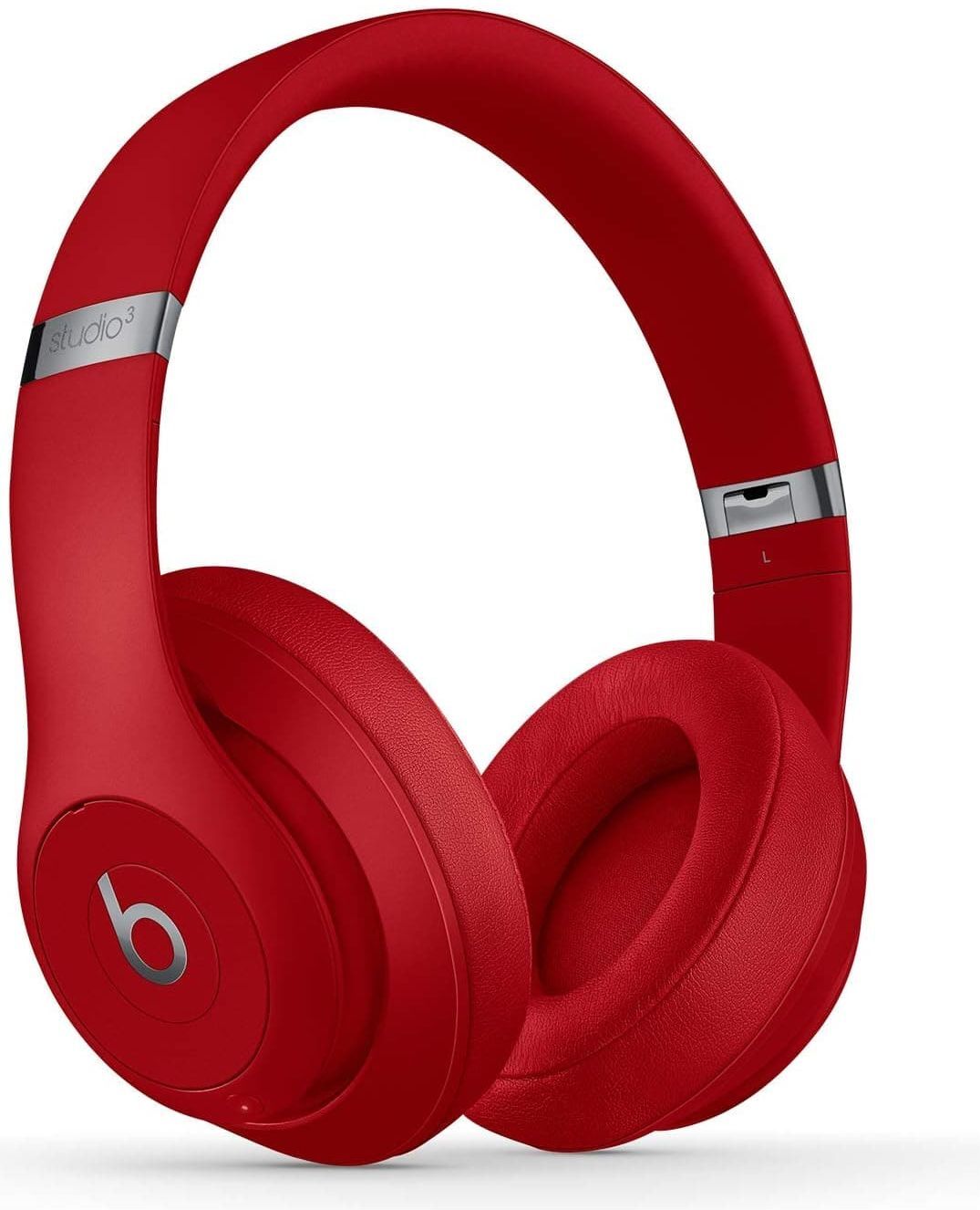 Beats Studio3 - Wireless Noise Cancelling Over Ear Headphones - Red, Used - Like New