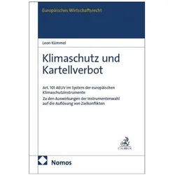 Klimaschutz und Kartellverbot, Fachbücher von Leon Kümmel