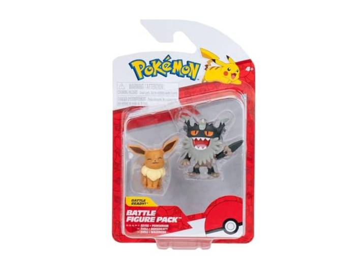 Pokémon Battle Figure 2 Pack (Perrserker & Eevee #2) W18