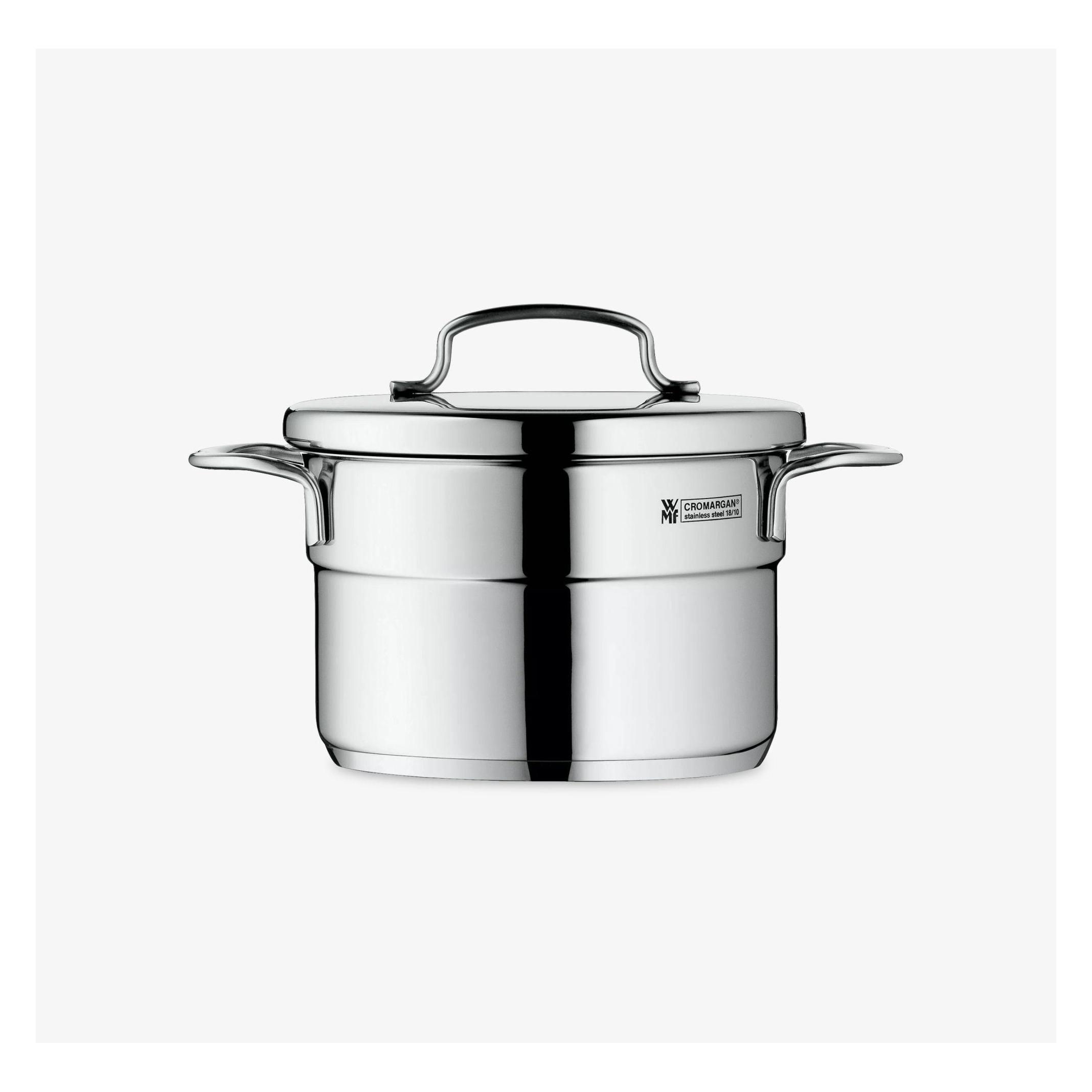 WMF Fleischtopf Mini 14cm (714776040), Edelstahl (Kochtopf, Edelstahl, 14 x 12.50 cm) (07 1477 6040)