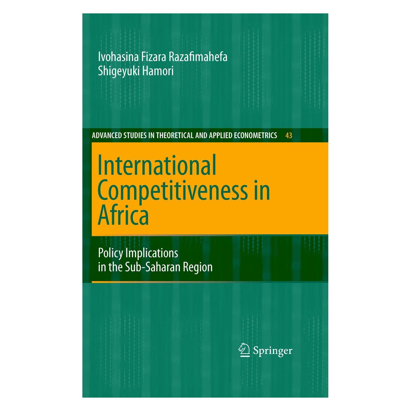 Springer International Competitiveness in Africa (Englisch, Hardcover, Shigeyuki Hamori) (9783540689201)