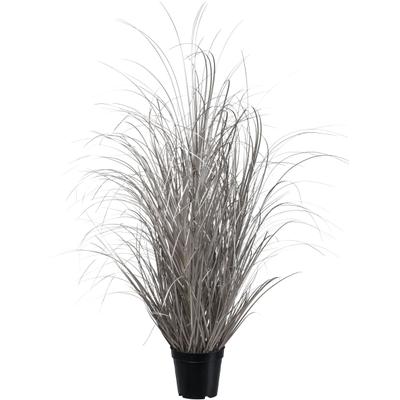 Kunstgras CREATIV GREEN "Gras", silber, H:93cm, Kunststoff, Kunstpflanzen, in moderner Farbgebung