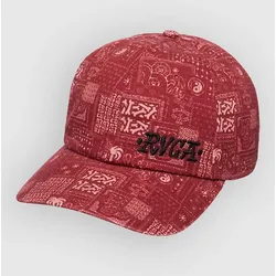 RVCA Dalas Patchwork Cap brick red Gr. Uni
