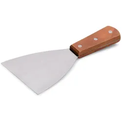 WAS Germany - Spachtel mit Holzgriff, 21 cm, Edelstahl
