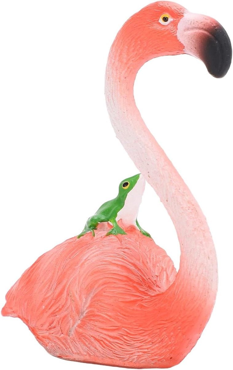 Flamingo Beeld Ornament Roze - 6,5 cm
