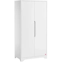 BABYKLEIDERSCHRANK 2 Türen Ova Weiß