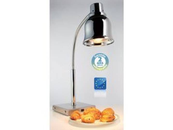 Lampe chauffante sur pied - Chromée - 250 W - Sofraca
