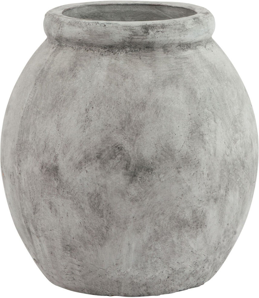 Langley Street Marina Handmade Ceramic Planter White 31cm H X 30cm W X 30cm D