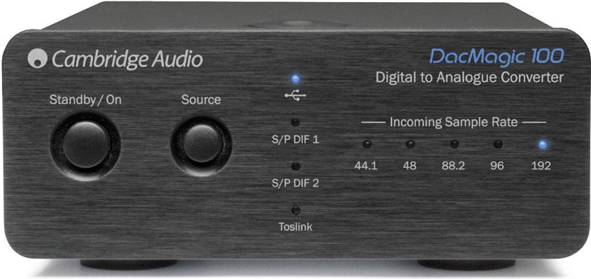 Cambridge Audio DacMagic 100, 5 W, 106 mm, 130 mm, 46 mm, 500 g