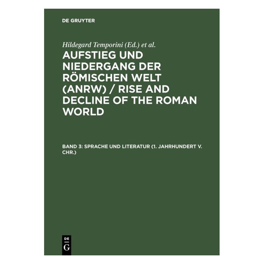 De Gruyter Aufstieg u.Nieder.röm.Welt.Abt.1/03 (66438055)